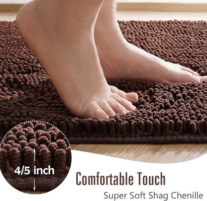 Washable Non Slip Bath Rugs for Bathroom Shower | Egoodhome™