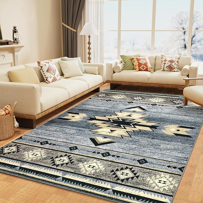 Non-Slip Soft  Western Decor Runner Rug | Musicwaker™