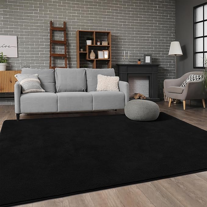 Neutral Throw Soft Memory-Foam Rugs | Egoodhome™