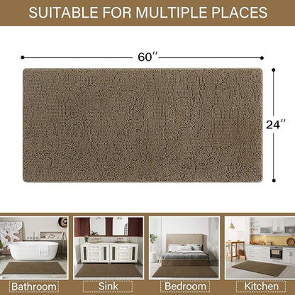 Washable Non Slip Bath Rugs for Bathroom Shower | Egoodhome™