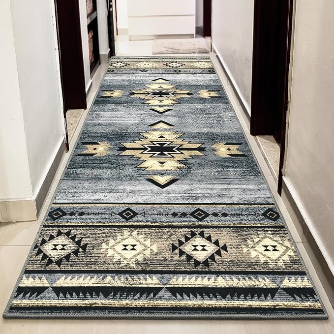 Non-Slip Soft  Western Decor Runner Rug | Musicwaker™