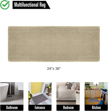 Washable Non Slip Bath Rugs for Bathroom Shower | Egoodhome™