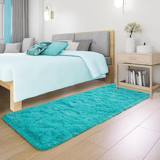 EGOODHOME Large Soft Fluffy  Modern Rug | Egoodhome™