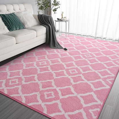 Modern Moroccan Memory Foam Big Dorm Carpet | Egoodhome™