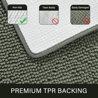 Washable Non Slip Bath Rugs for Bathroom Shower | Egoodhome™