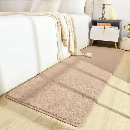 Neutral Throw Soft Memory-Foam Rugs | Egoodhome™