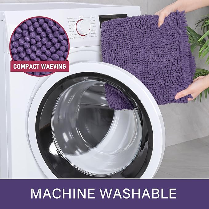 Washable Non Slip Bath Rugs for Bathroom Shower | Egoodhome™