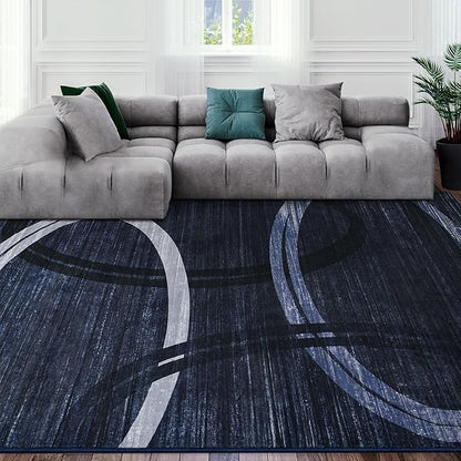 Abstract Big High Traffic Modern Rugs | Egoodhome™