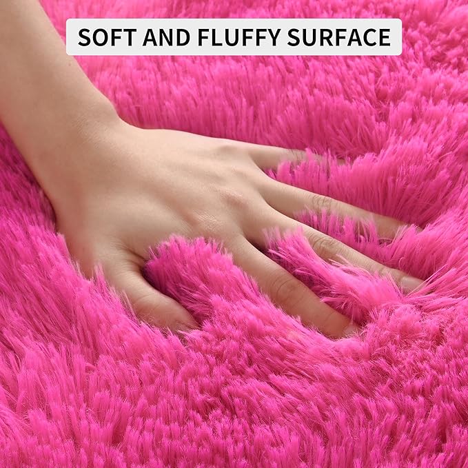 EGOODHOME Large Soft Fluffy  Modern Rug | Egoodhome™