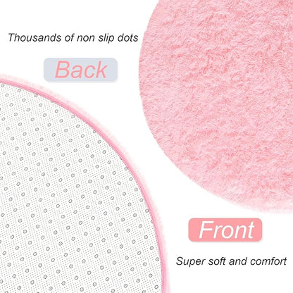Fluffy Shaggy Area Rugs for Bedroom Bedside | Egoodhome™