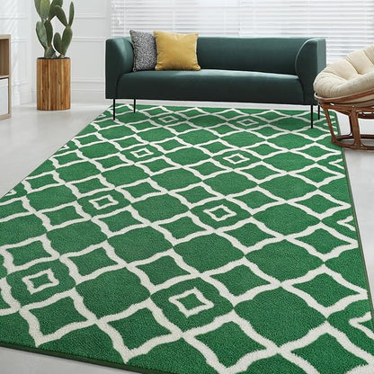 Modern Moroccan Memory Foam Big Dorm Carpet | Egoodhome™