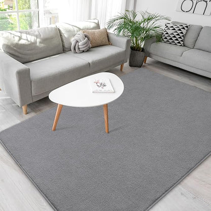 Neutral Throw Soft Memory-Foam Rugs | Egoodhome™