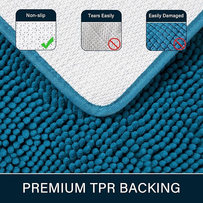 Washable Non Slip Bath Rugs for Bathroom Shower | Egoodhome™