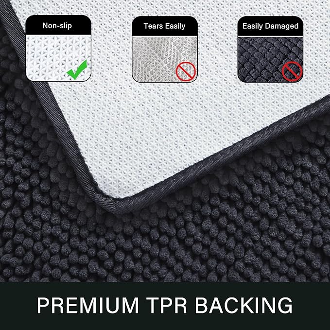 Washable Non Slip Bath Rugs for Bathroom Shower | Egoodhome™
