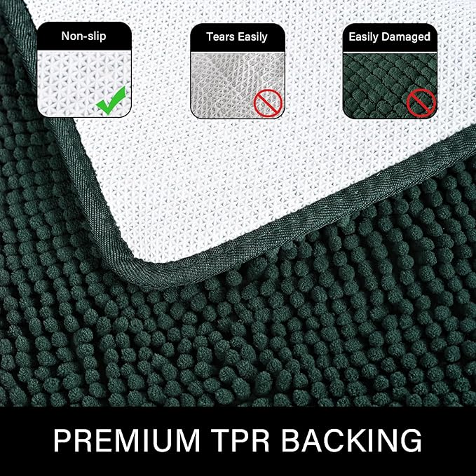 Washable Non Slip Bath Rugs for Bathroom Shower | Egoodhome™