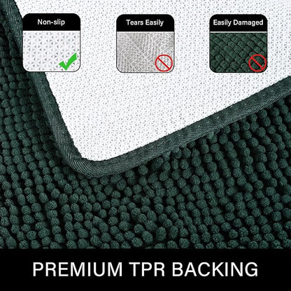 Washable Non Slip Bath Rugs for Bathroom Shower | Egoodhome™