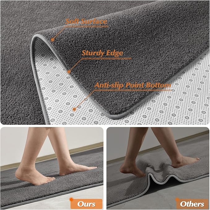 Large Super Soft Indoor Thickende Memory -Foam Rugs | Egoodhome™