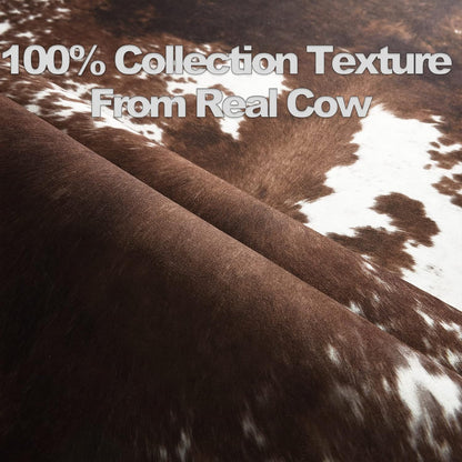 Premium Cowhide Style, Faux Animal Hide Rug | Egoodhome™