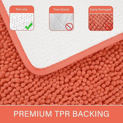 Washable Non Slip Bath Rugs for Bathroom Shower | Egoodhome™