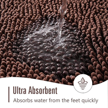 Washable Non Slip Bath Rugs for Bathroom Shower | Egoodhome™