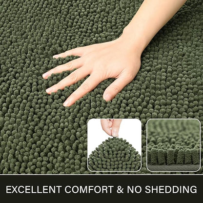 Washable Non Slip Bath Rugs for Bathroom Shower | Egoodhome™