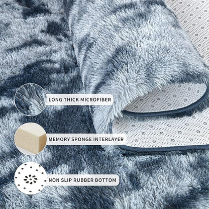 EGOODHOME Large Soft Fluffy  Modern Rug | Egoodhome™