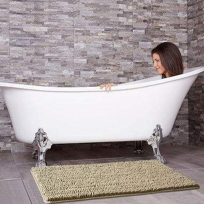 Washable Non Slip Bath Rugs for Bathroom Shower | Egoodhome™