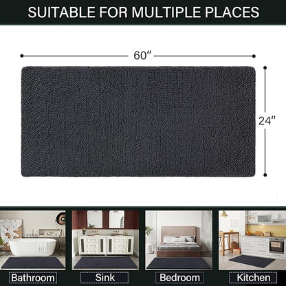 Washable Non Slip Bath Rugs for Bathroom Shower | Egoodhome™