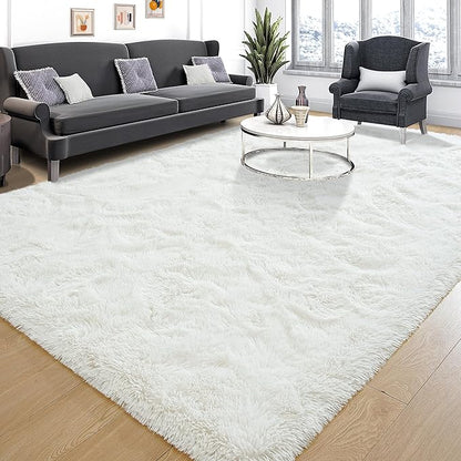 EGOODHOME Large Soft Fluffy  Modern Rug | Egoodhome™