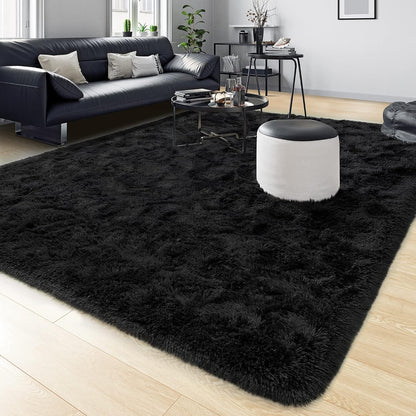 EGOODHOME Large Soft Fluffy  Modern Rug | Egoodhome™