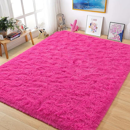 EGOODHOME Large Soft Fluffy  Modern Rug | Egoodhome™