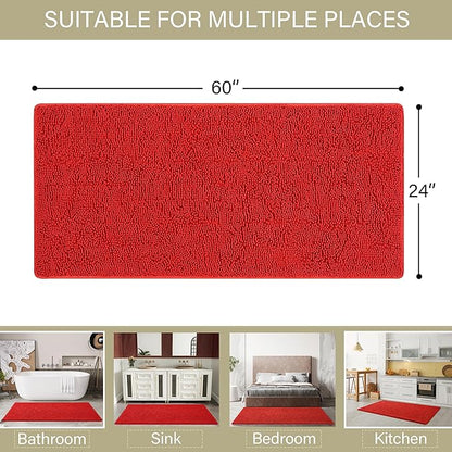 Washable Non Slip Bath Rugs for Bathroom Shower | Egoodhome™