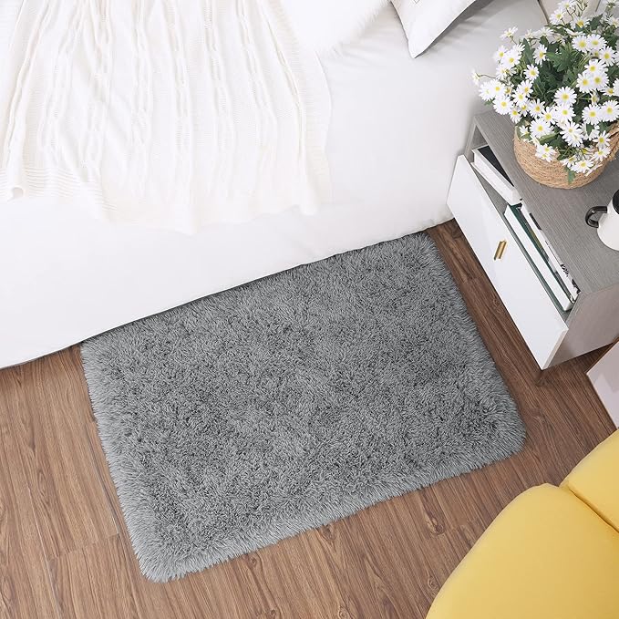 EGOODHOME Large Soft Fluffy  Modern Rug | Egoodhome™