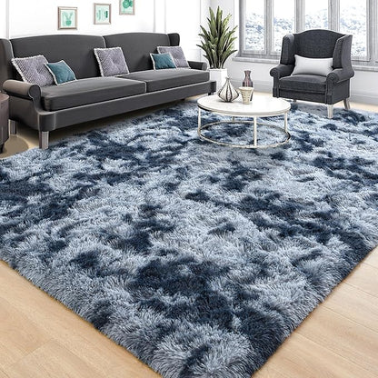 EGOODHOME Large Soft Fluffy  Modern Rug | Egoodhome™