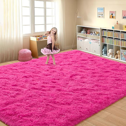 EGOODHOME Large Soft Fluffy  Modern Rug | Egoodhome™