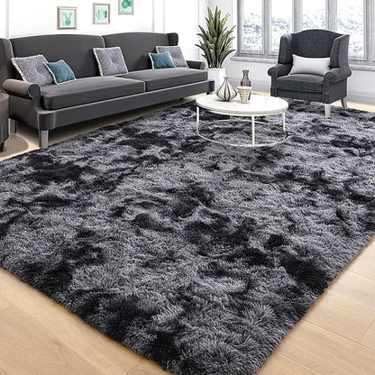 EGOODHOME Large Soft Fluffy  Modern Rug | Egoodhome™