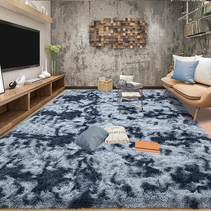 EGOODHOME Large Soft Fluffy  Modern Rug | Egoodhome™