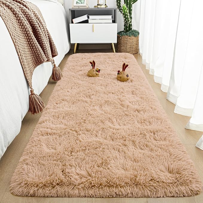 EGOODHOME Large Soft Fluffy  Modern Rug | Egoodhome™