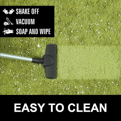 Fluffy Shaggy Area Rugs for Bedroom Bedside | Egoodhome™
