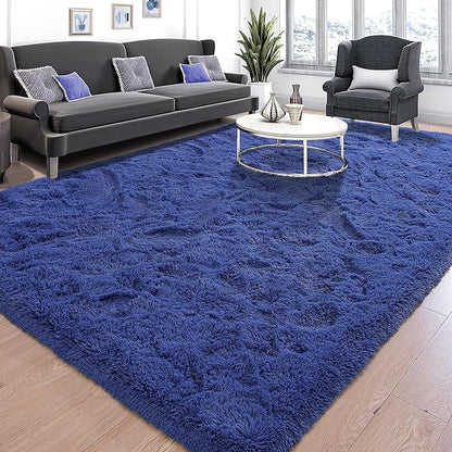 EGOODHOME Large Soft Fluffy  Modern Rug | Egoodhome™