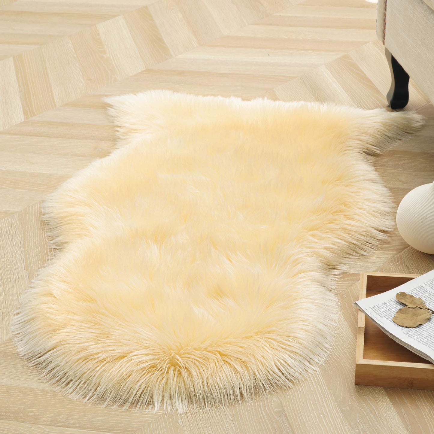 Soft Fluffy Shaggy Carpet 2X3 Feet Home Decor | Egoodhome™