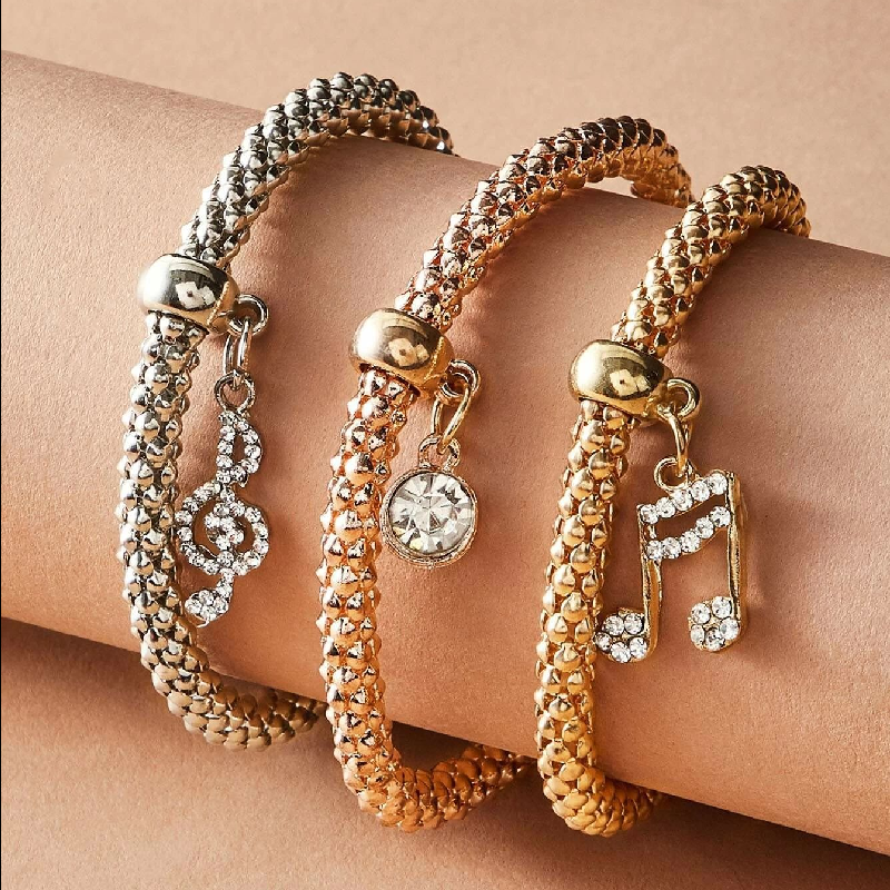 Ethnic style corn-shaped bracelet musical symbol bracelet jewelry