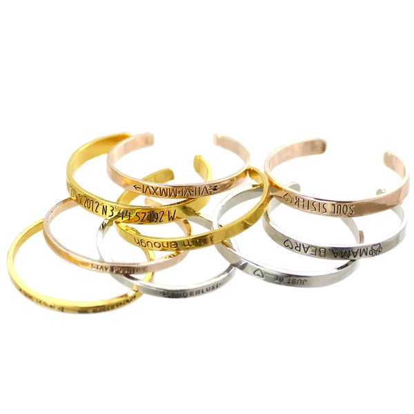 Multi-Color Plated Sister Bracelet