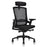 Ergonomic Office Chair with Wrapping headrest and tilt Limit Device | Adjustable headrest Height | Adjustable Waist Support | Adjustable 3D armrests