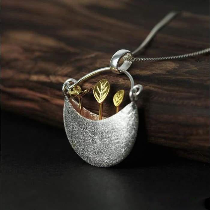 Pendant "My Secret Garden" in 925 Silver (2 variants)