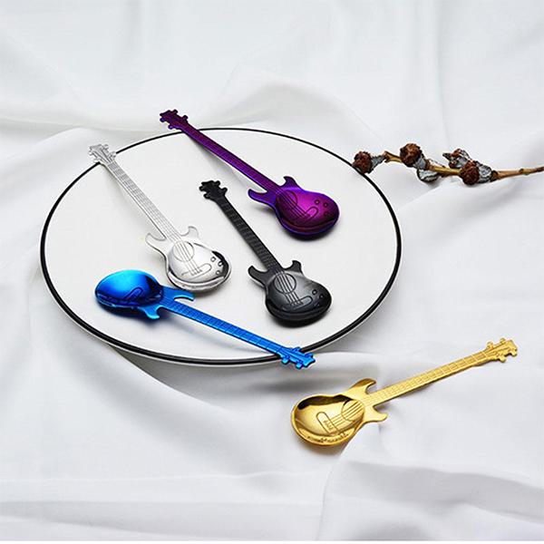 Unique Cool Guitar Spoon (Stainless steel)