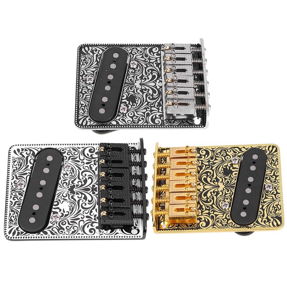 TL Guitar Bridge Single Coil Neck Pickup Volume Control Plate Circuit Set