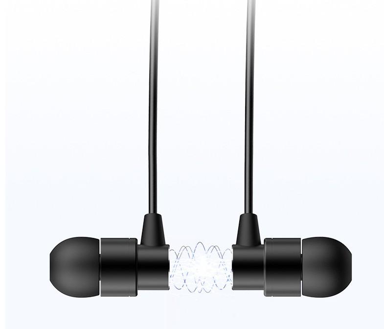Wireless Bluetooth Stereo Earphone Neck-hanging Headphone  with external speaker