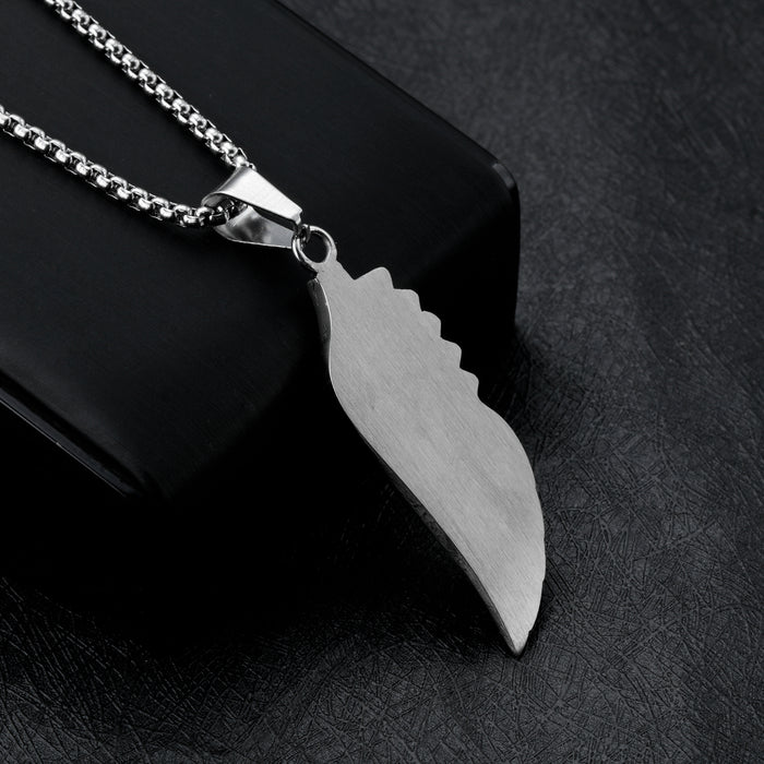 Angel Wings Men's Pendant Simple and Fashion Style Wing Necklace