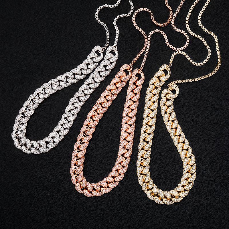 Iced Out Cuban Link Chain Necklace